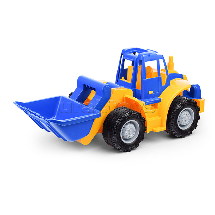 Трактор "Богатырь" с грейдером