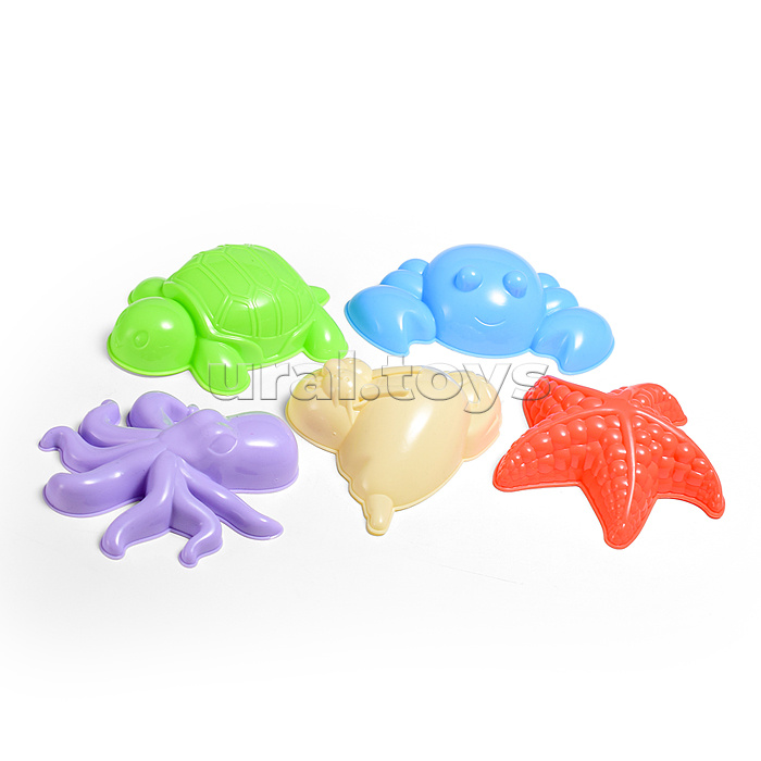 Набор для игры в песке "Пляжный отдых" в сетке