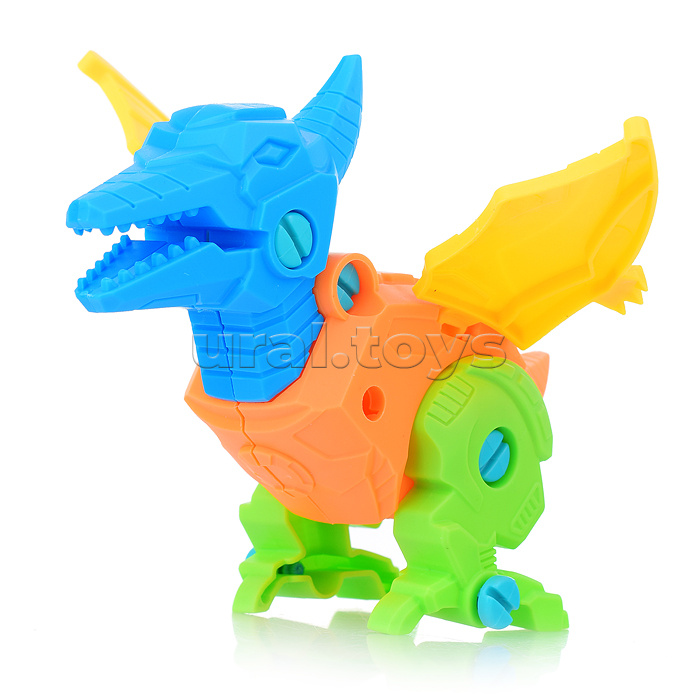 Конструктор "Динозавр" с отверткой, в коробке Конструктор "Динозавр" с отверткой, в коробке