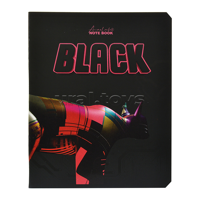 Тетрадь 48л. клетка, А5 "Анимал Робот"