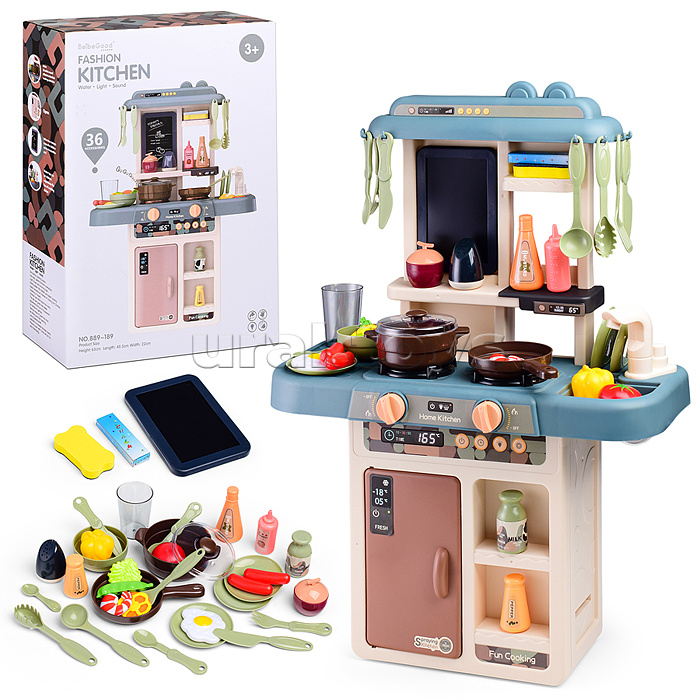 Игровой набор кухня "Талантливый повар" (со светом) в коробке