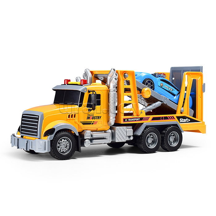 Машина "АвтоПуть" на батарейках, в коробке