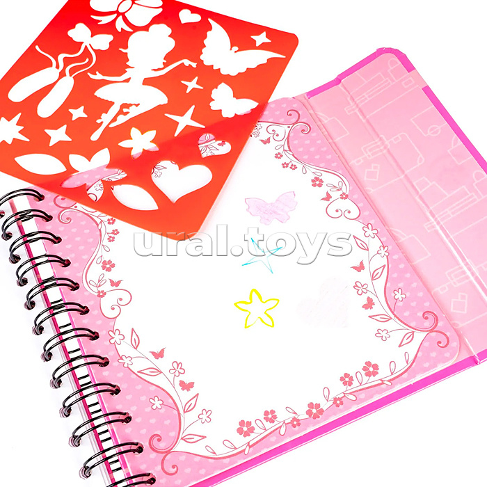 Компактные развивающие игры в дорогу "Рисуем в дороге. Балерины"