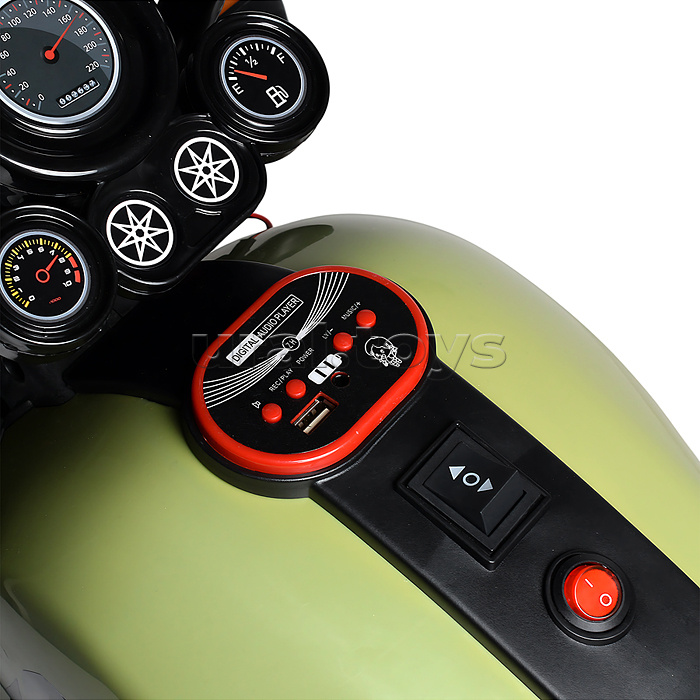 Мотоцикл детский MH-514 (цвет зеленый)