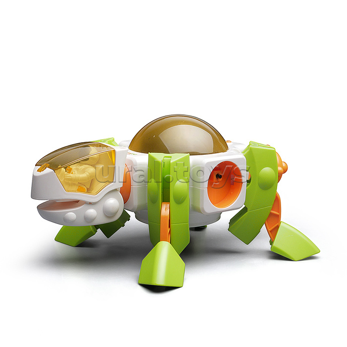 Набор космос (космическая станция - летающая тарелка и дракон) в коробке