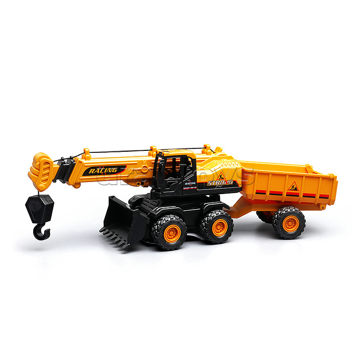 Машина "Строительный транспорт" в коробке