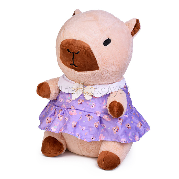 Мягкая игрушка "Капибара" с пледом