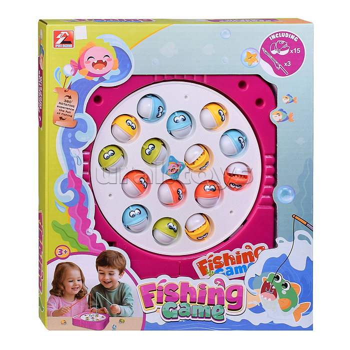Рыбалка "Попробуй наловить" в коробке