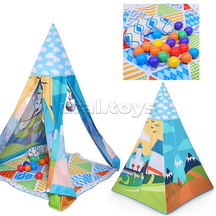 Палатка детская в коробке