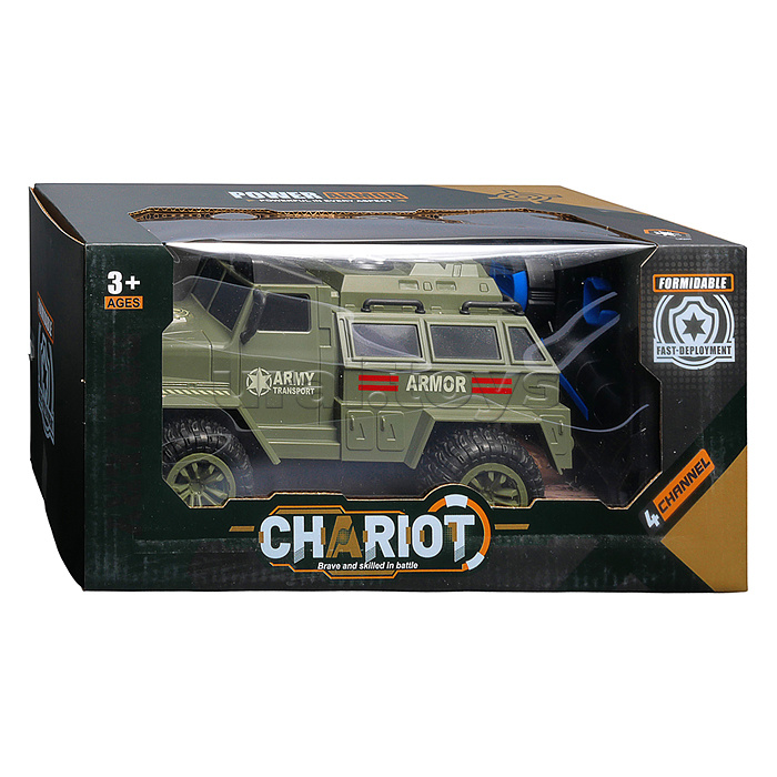 Машина "Джип" р/у, 27 MHz, в коробке