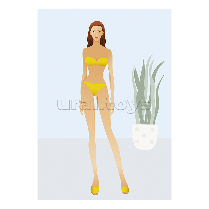 Скетчбук 24л. "Sketchbook. Fashion book. № 1" гребень, евроспираль, контент