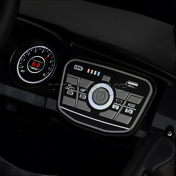 Электромобиль детский "Покоритель гор" (цвет синий)