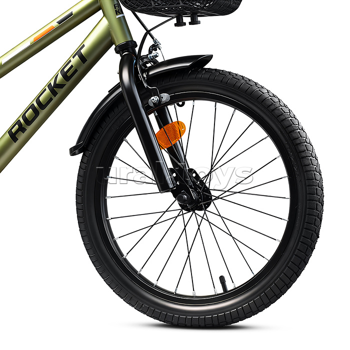 Велосипед 18" Rocket First, цвет хаки