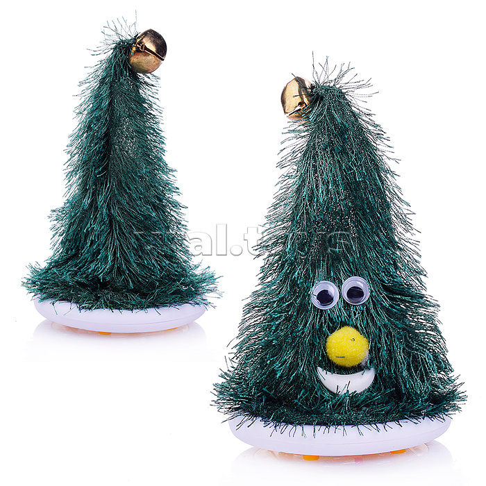 Елочка музыкальная "Домовенок" в пакете