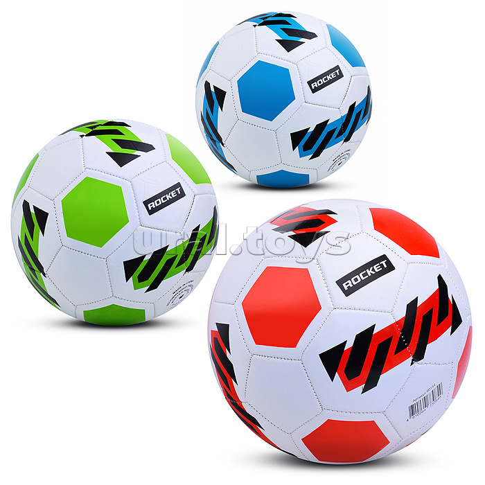 Мяч футбольный ROCKET размер 5, 260-270г