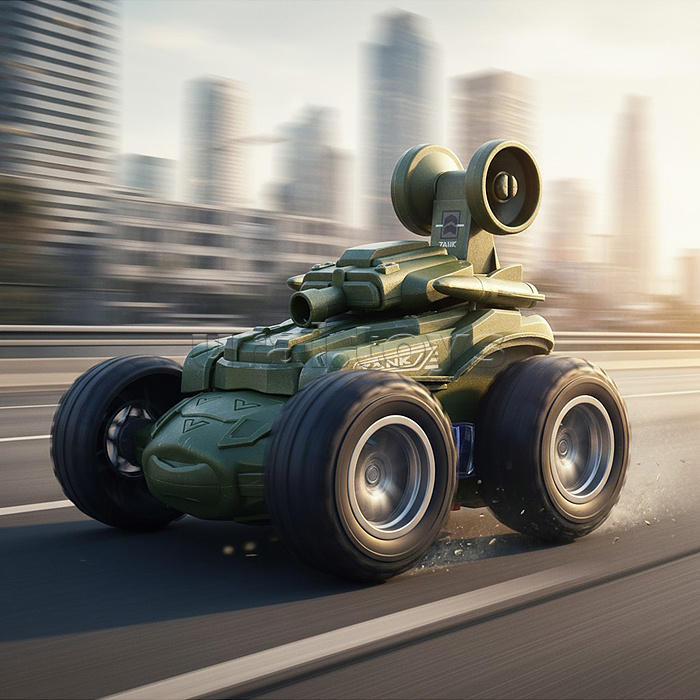 Машина-перевертыш "Трюкач" на батарейках, в пакете