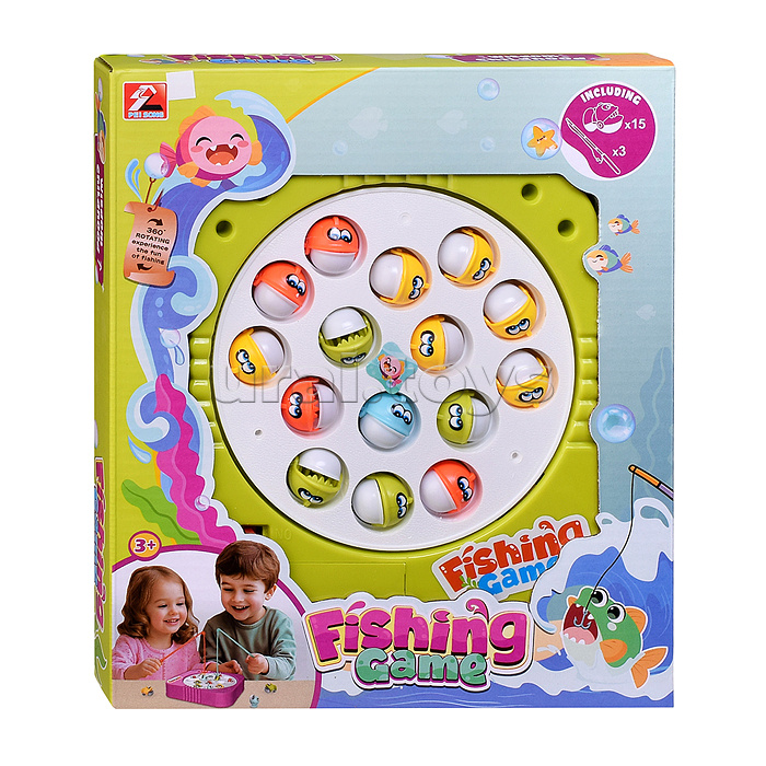 Рыбалка "Попробуй наловить" в коробке
