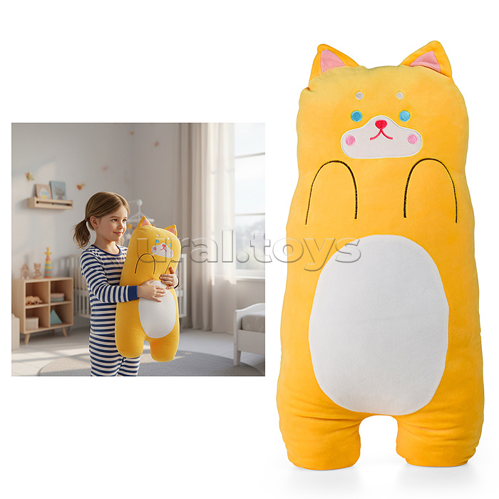 Игрушка-антистресс "Милый котик" 70*33 см.