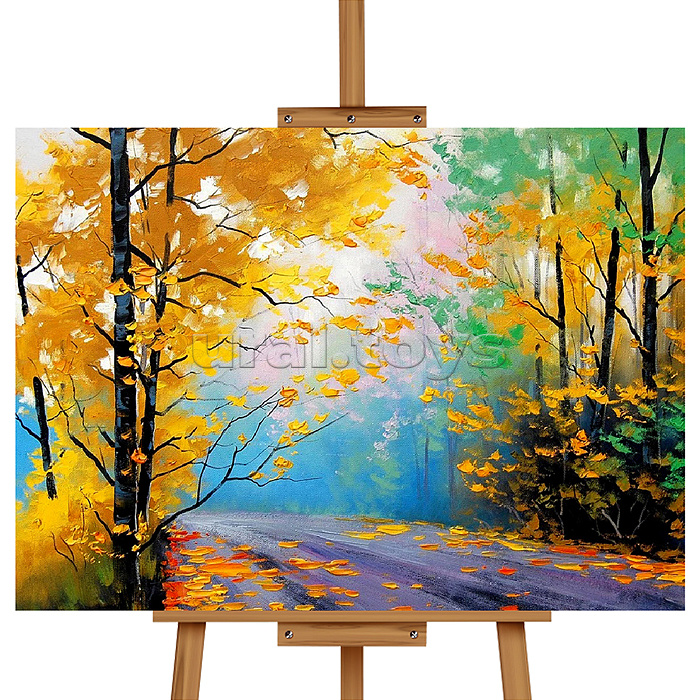 Картина по номерам "Золотая осень" 40*30 см.