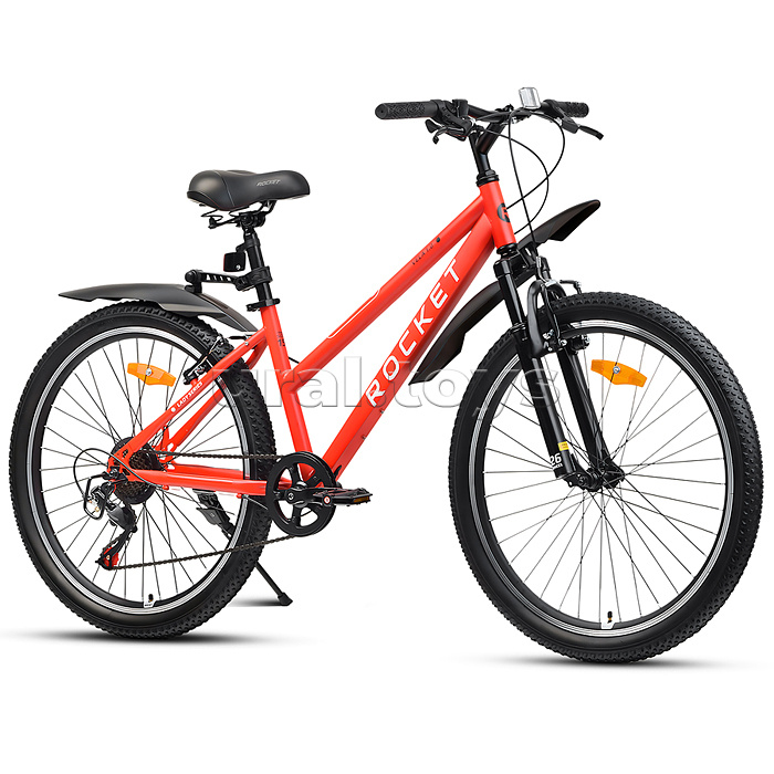 Велосипед 26" Rocket Vela 1.0, цвет красный, размер 15"