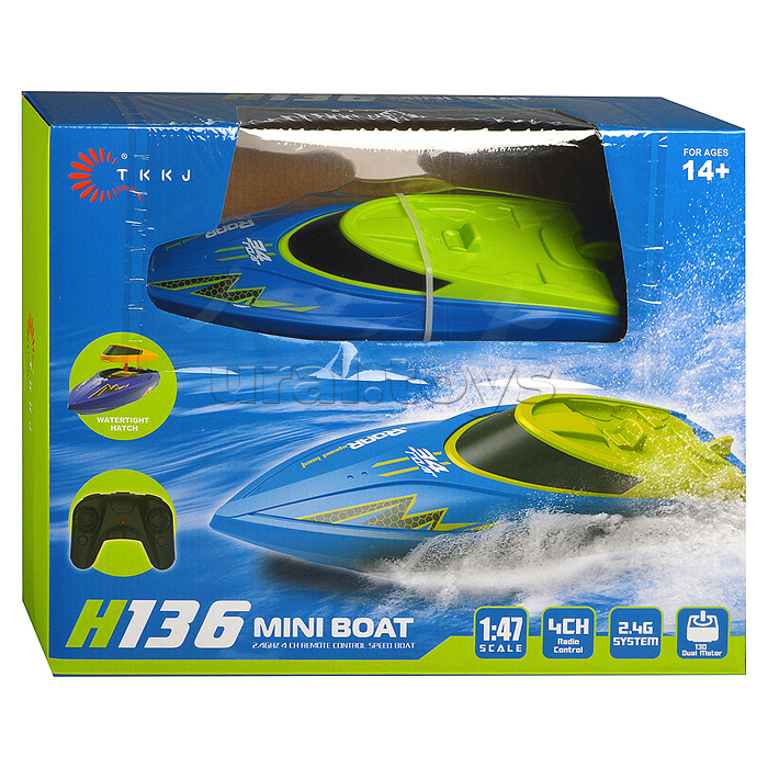 Катер "Ветер свободы" р/у, 27MHz, в коробке