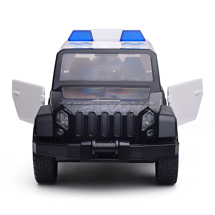 Конструктор "Полицейская машина" (свет/звук) в коробке