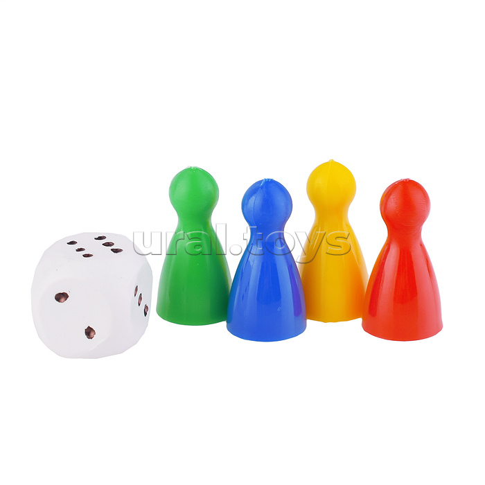 Подарок для малышей. Сундучок игр и развлечений для девочки. 6в1