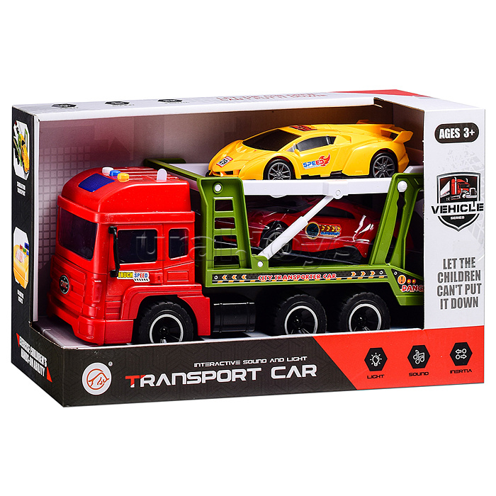 Машина 322-1 "Мощь-доставка" в коробке