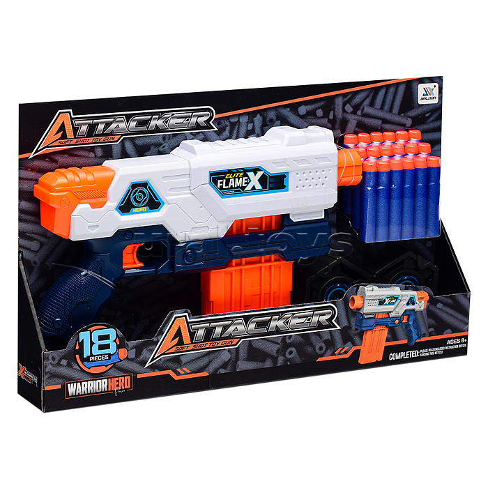 Бластер "Attacker-11" в коробке Бластер "Attacker-11" в коробке