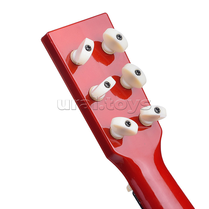 Гитара деревянная, 6 струн "Звонкая струна" в пакете