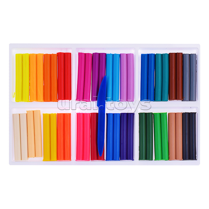 Пластилин мягкий (восковой)  24 цв."Фантазия" картон