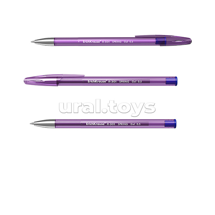 Ручка гелевая R-301 Spring Gel Stick 0.5, цвет чернил синий (в коробке по 12 штук)