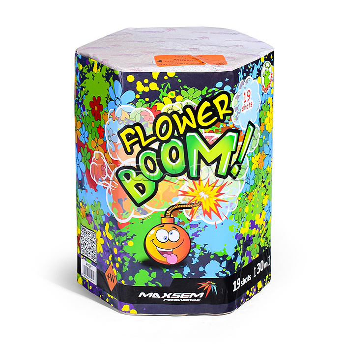 Батарея салютов "Flower Boom!" (1,2" х 19 залп.) * в кор. 8 шт. Срок до 01.02.27