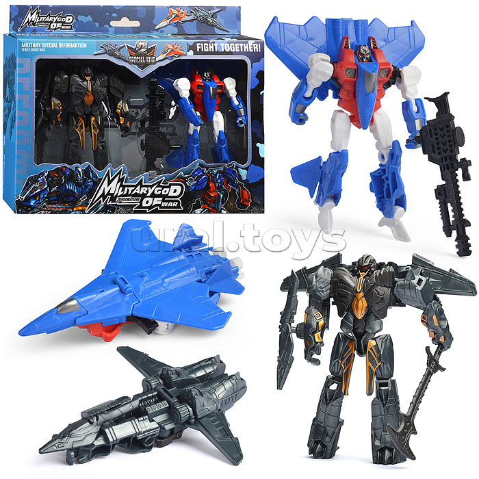 Робот "Истребитель" трансформирующийся, в коробке