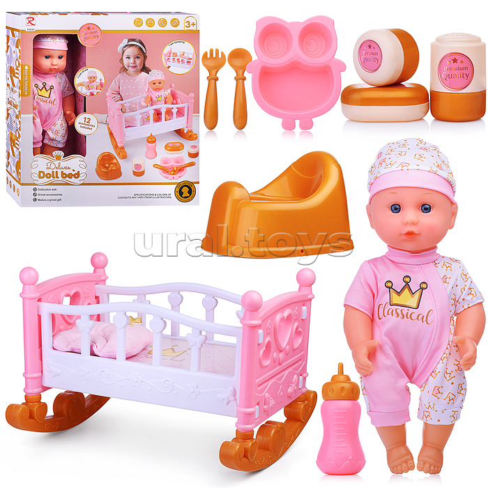 Пупс "Мой малыш" с аксессуарами, в коробке Пупс "Мой малыш" с аксессуарами, в коробке