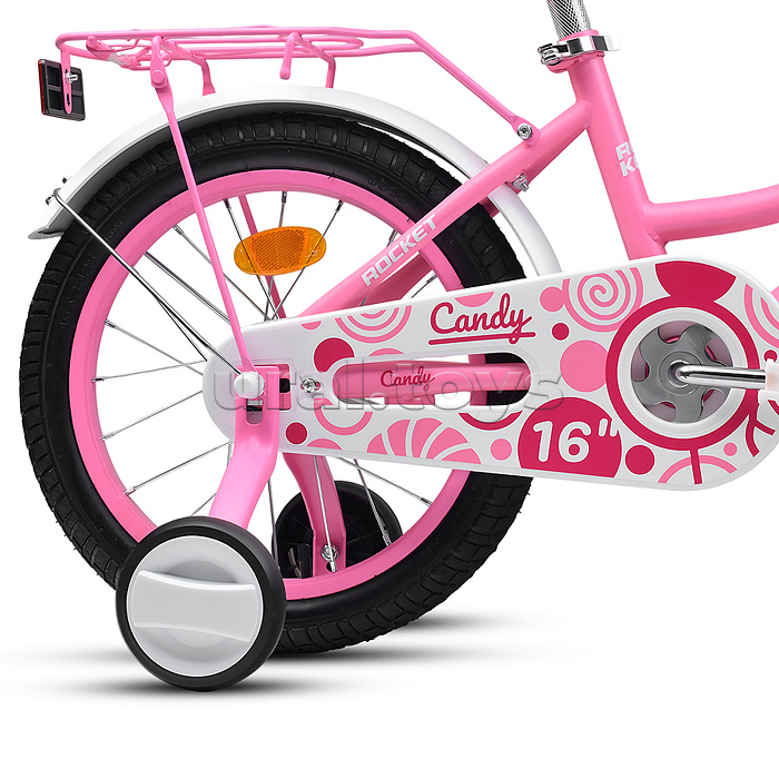 Велосипед 16" Rocket Candy, цвет розовый