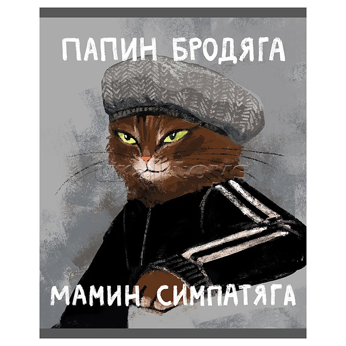 Тетрадь 48л. клетка "Возвращение котанов"