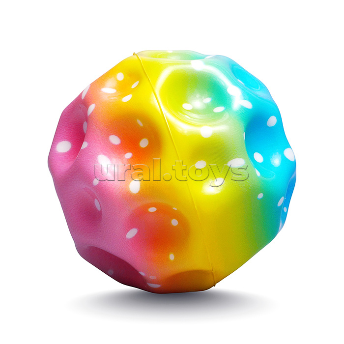 Мяч детский "Веселый радужник" PU (7см) в коробке