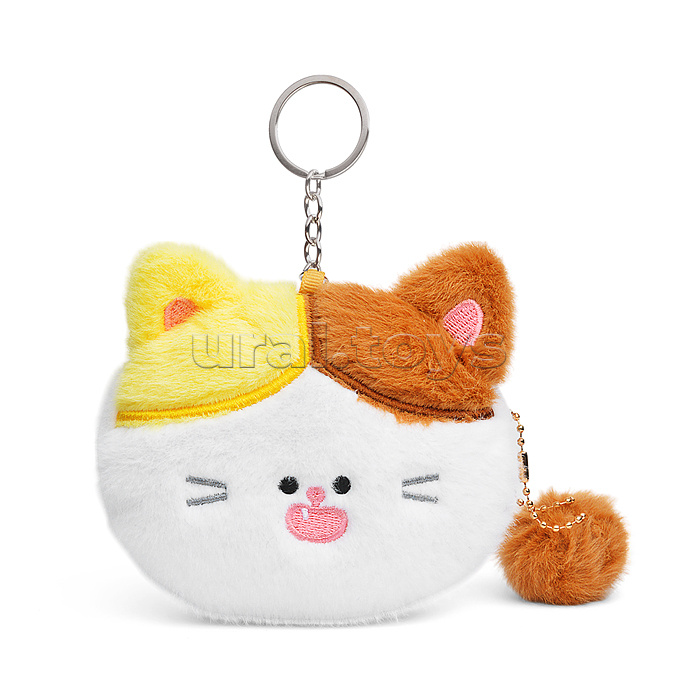 Мягкий брелок-кошелек "Кот Перс" 12см