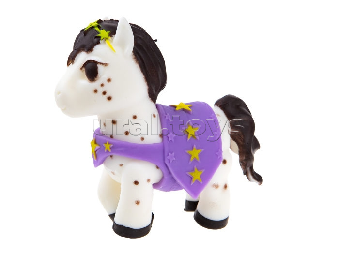 Пони на фасоне "Звездочка" (пони тянущиеся в костюмчиках 10см) пакет с окном