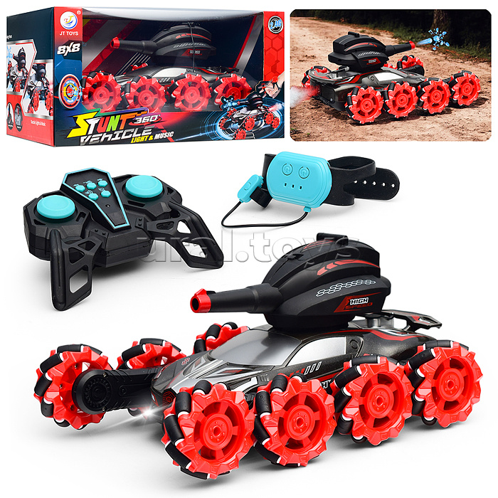 Машина "Авто для трюков" р/у, 27 MHz, в коробке