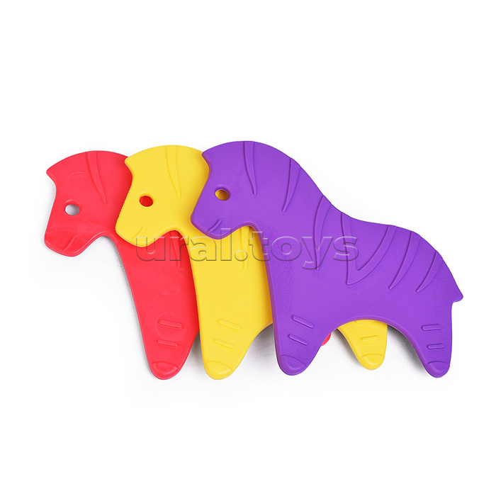 Набор игрушек для ванны мини-коврики SAFARI, 15 шт