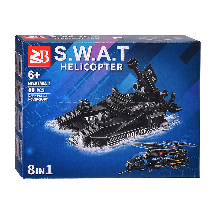 Конструктор "SWAT. Helicopter" 8 в 1, в коробке Конструктор "SWAT. Helicopter" 8 в 1, в коробке