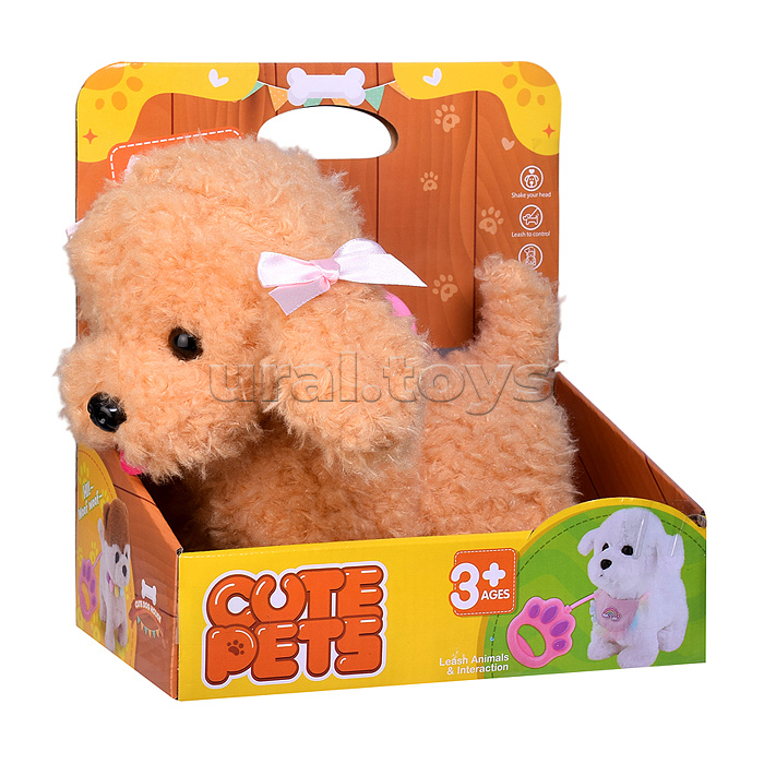 Собака "Милка" на батарейках, в коробке