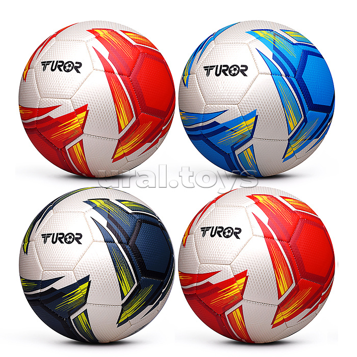 Мяч футбольный "Яркий бросок" 380-400 гр