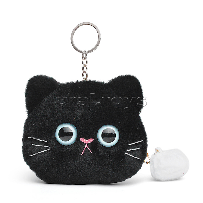 Мягкий брелок-кошелек "Кошечка" 11см