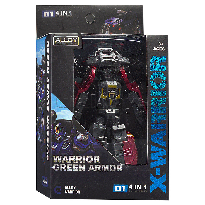 Робот "Race warrior" трансформирующийся, в коробке Робот "Race warrior" трансформирующийся, в коробке