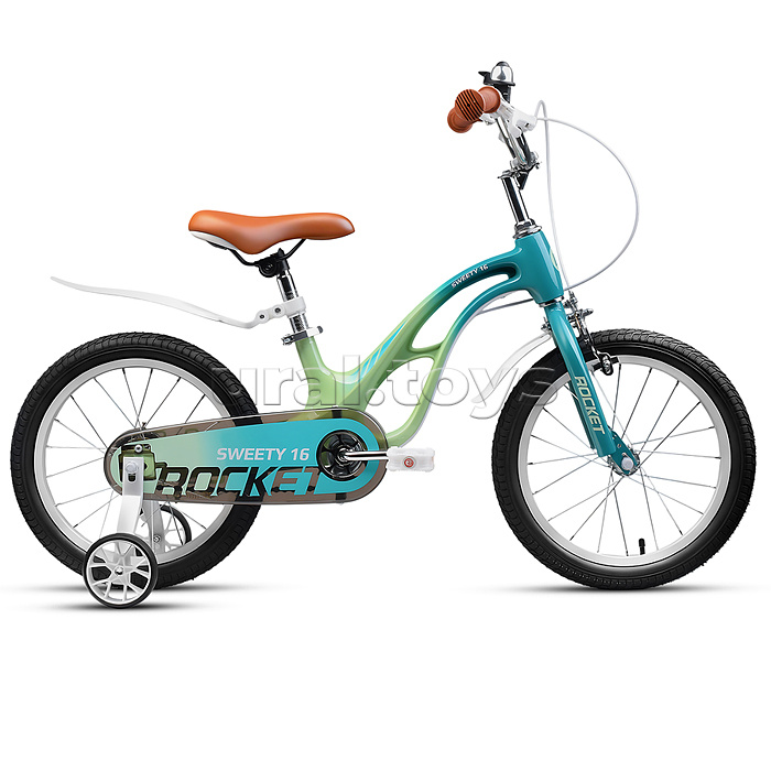 Велосипед 16" Rocket Sweety, цвет зеленый