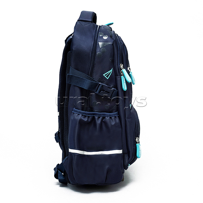 Рюкзак SchoolLine с двумя отделениями и грудной перемычкой 23L Blue Style