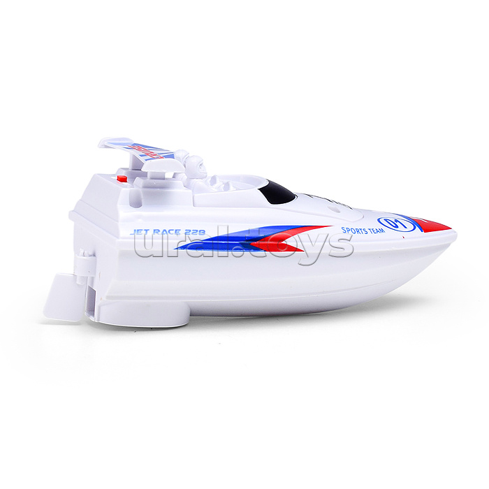 Лодка "Синее море" на батарейках, в коробке